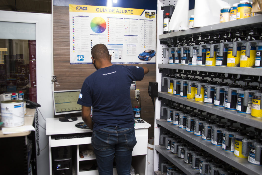 Sistema tintométrico